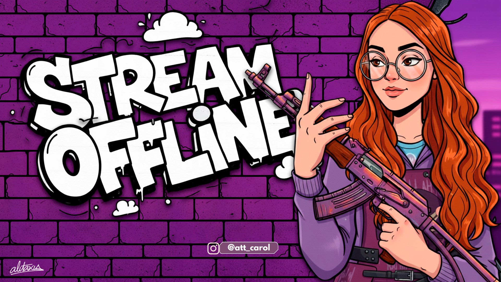 CarolzinhaOD Offline Background