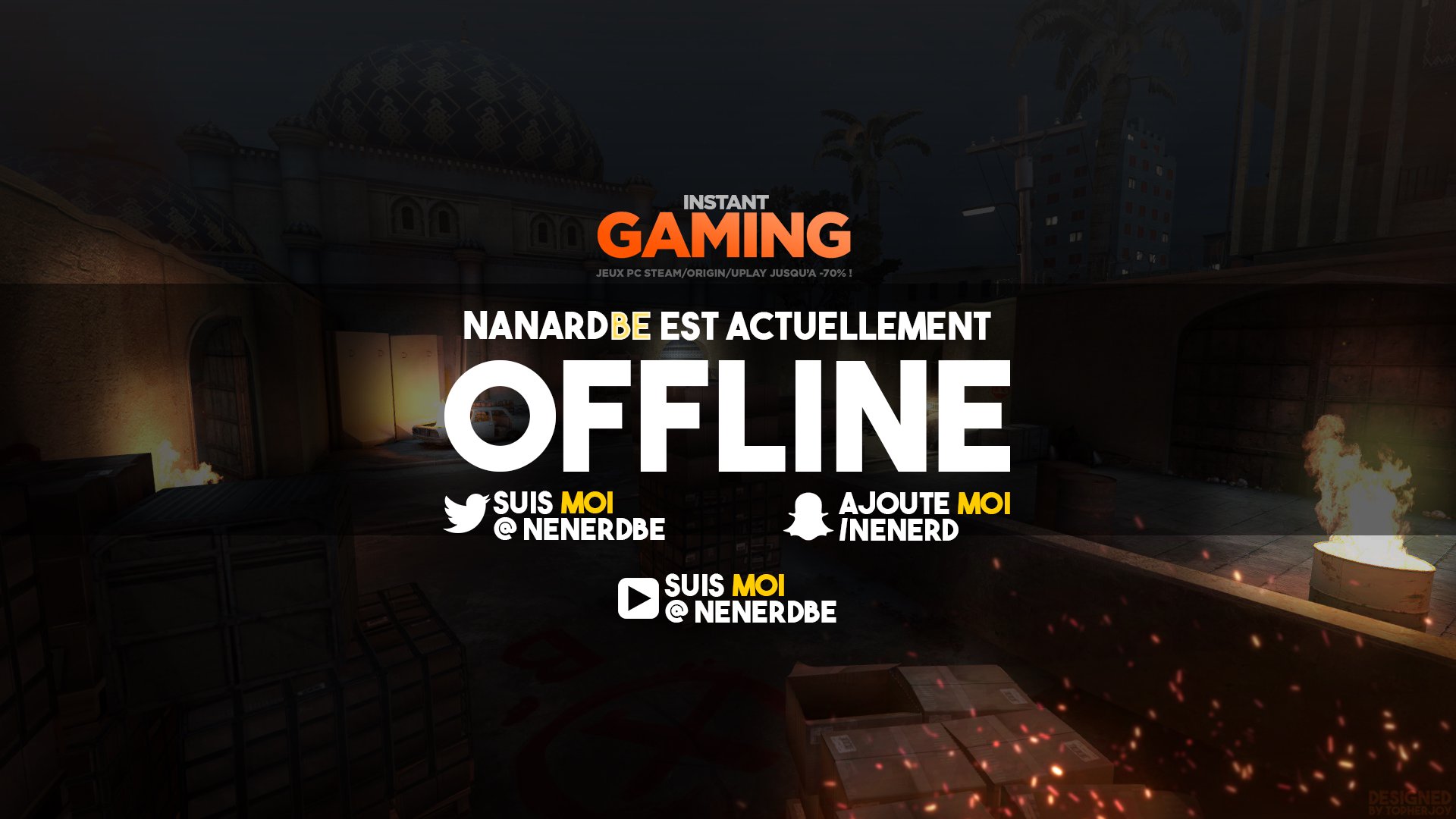 NanardBE Offline Background