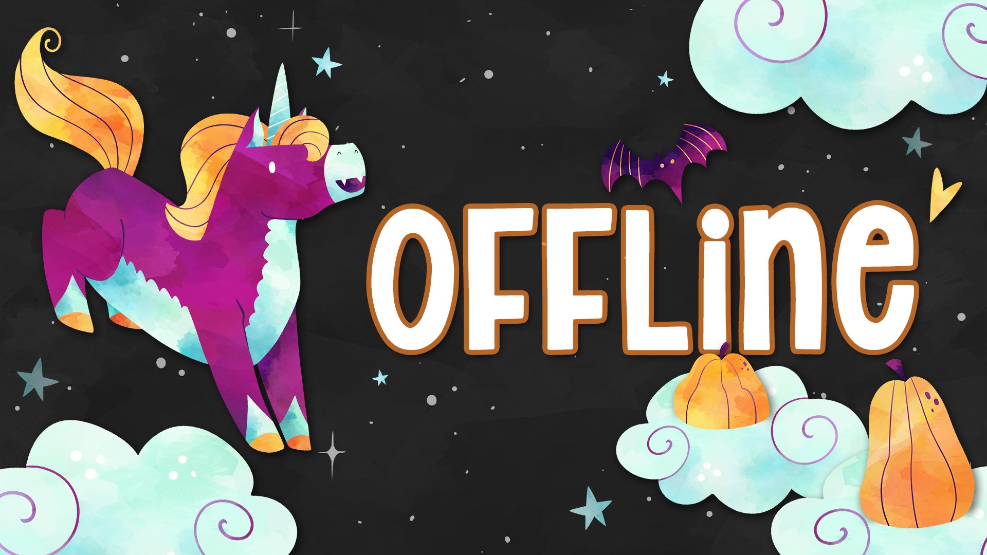 WaywardUnicornTV Offline Background