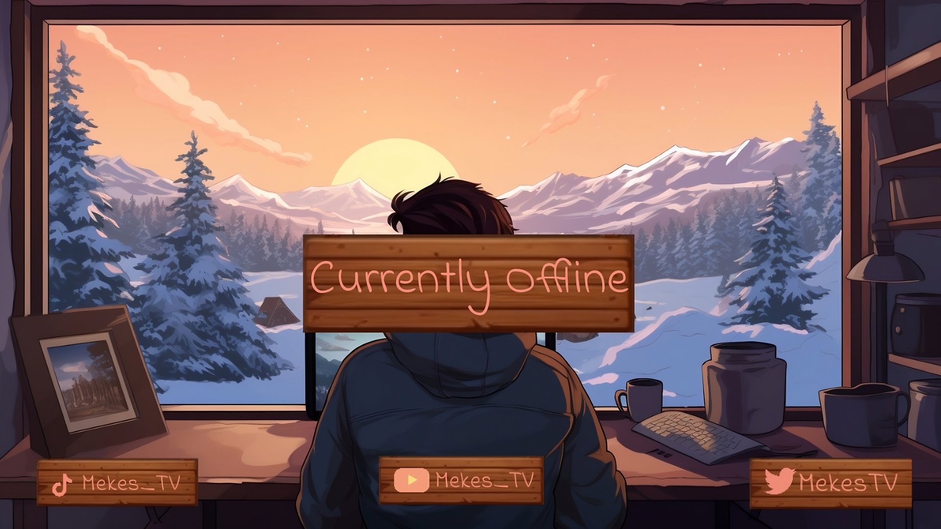 MekesTV Offline Background