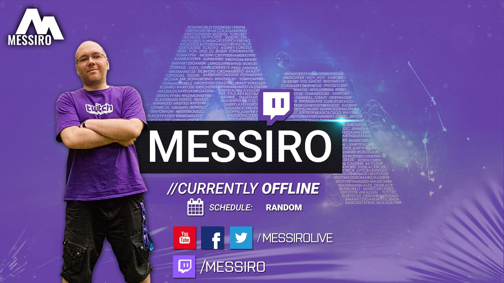 Messiro Offline Background