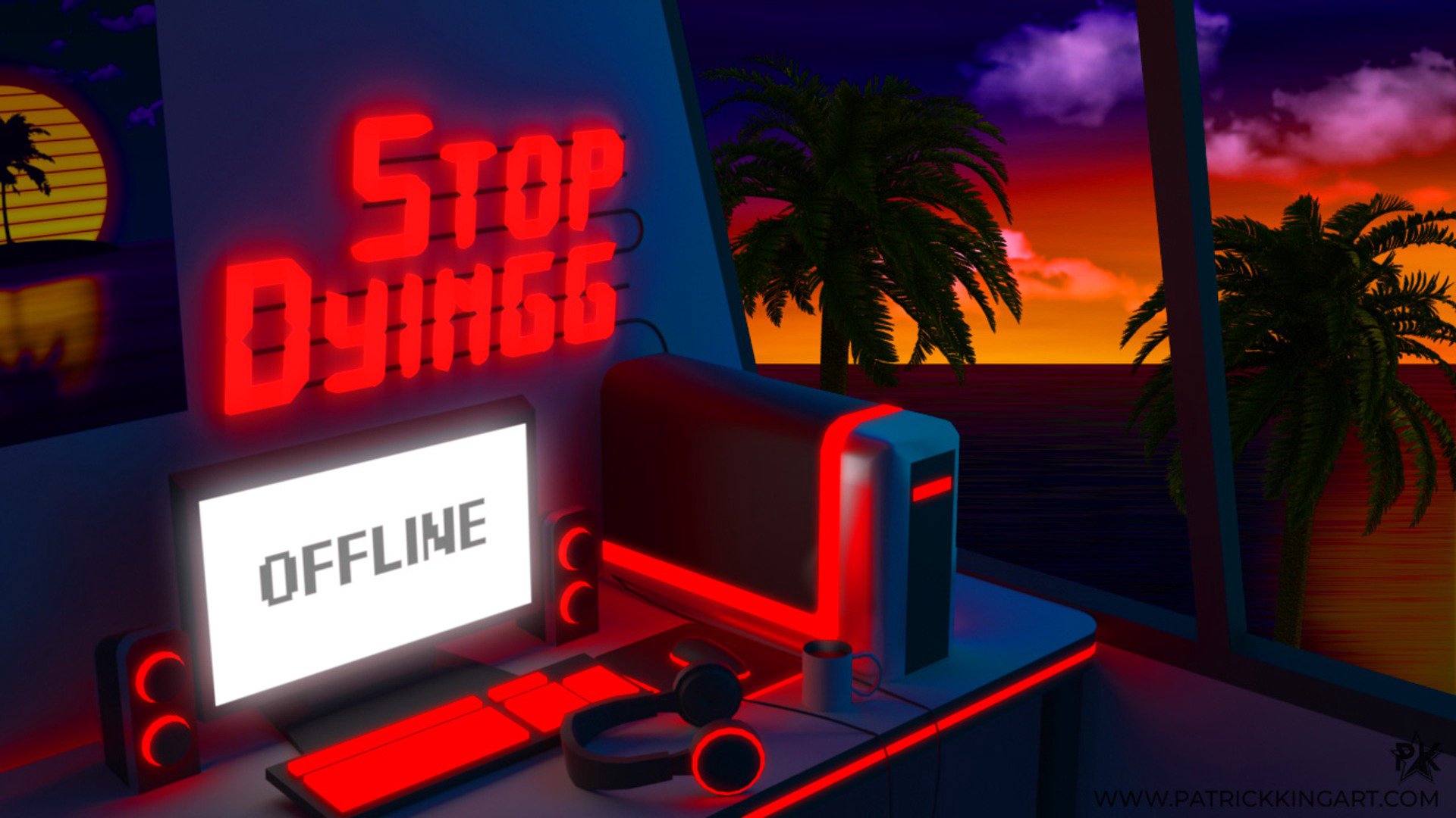 ItsDream__ Offline Background