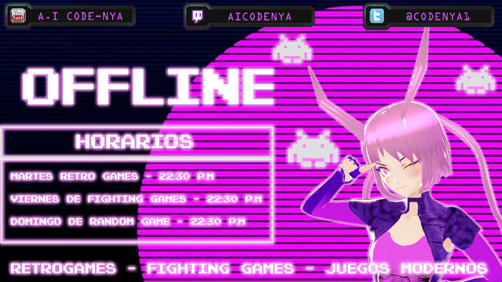 AICodeNya Offline Background
