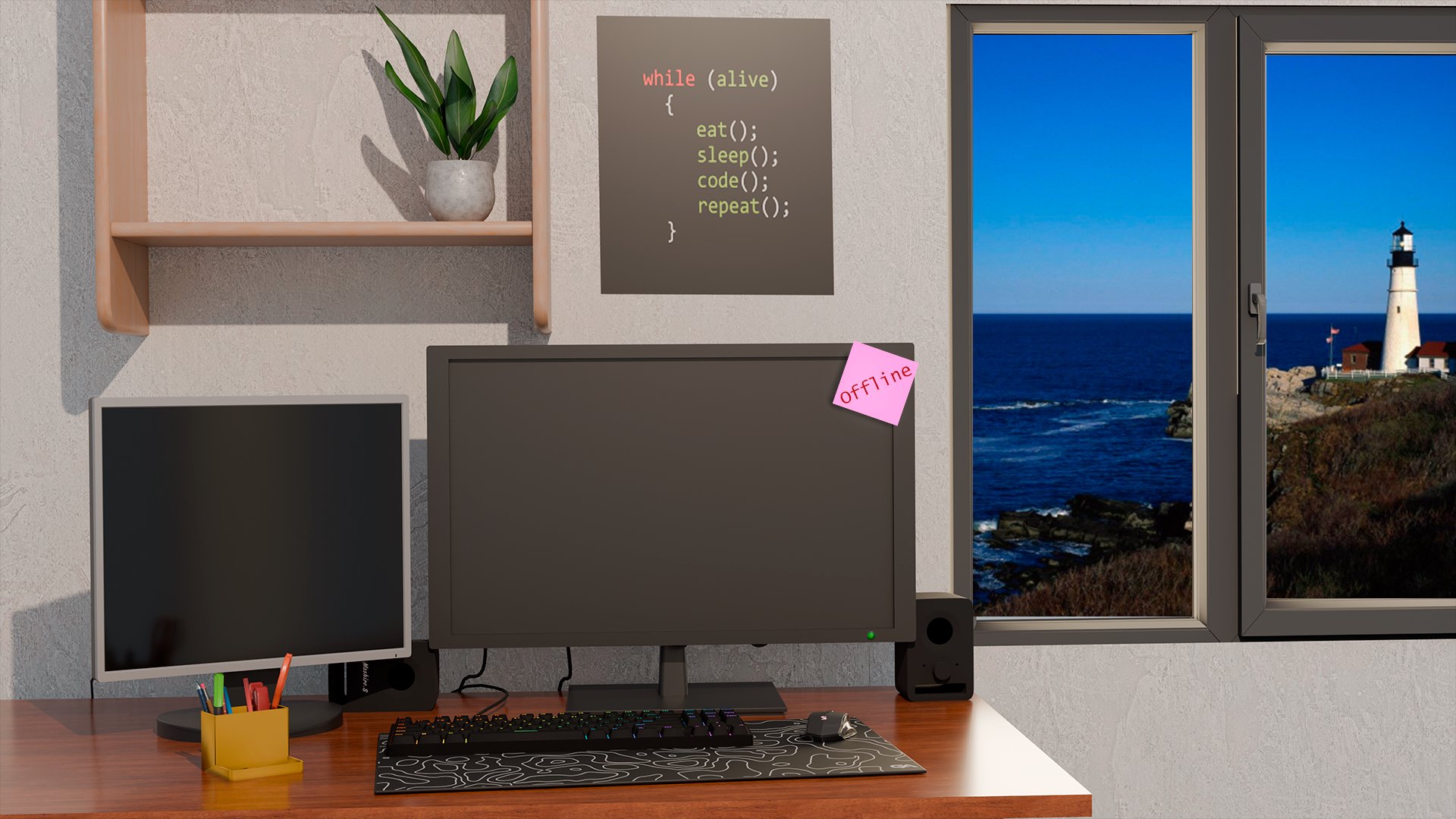 GussR_One Offline Background