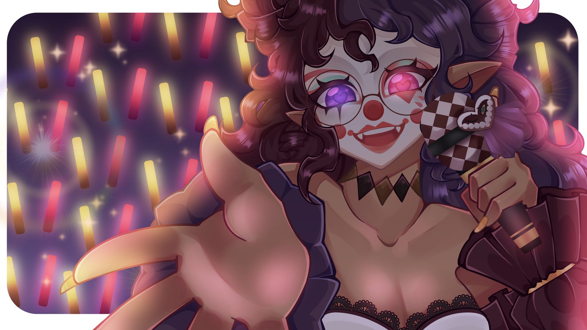 DizzyTheeClown Offline Background