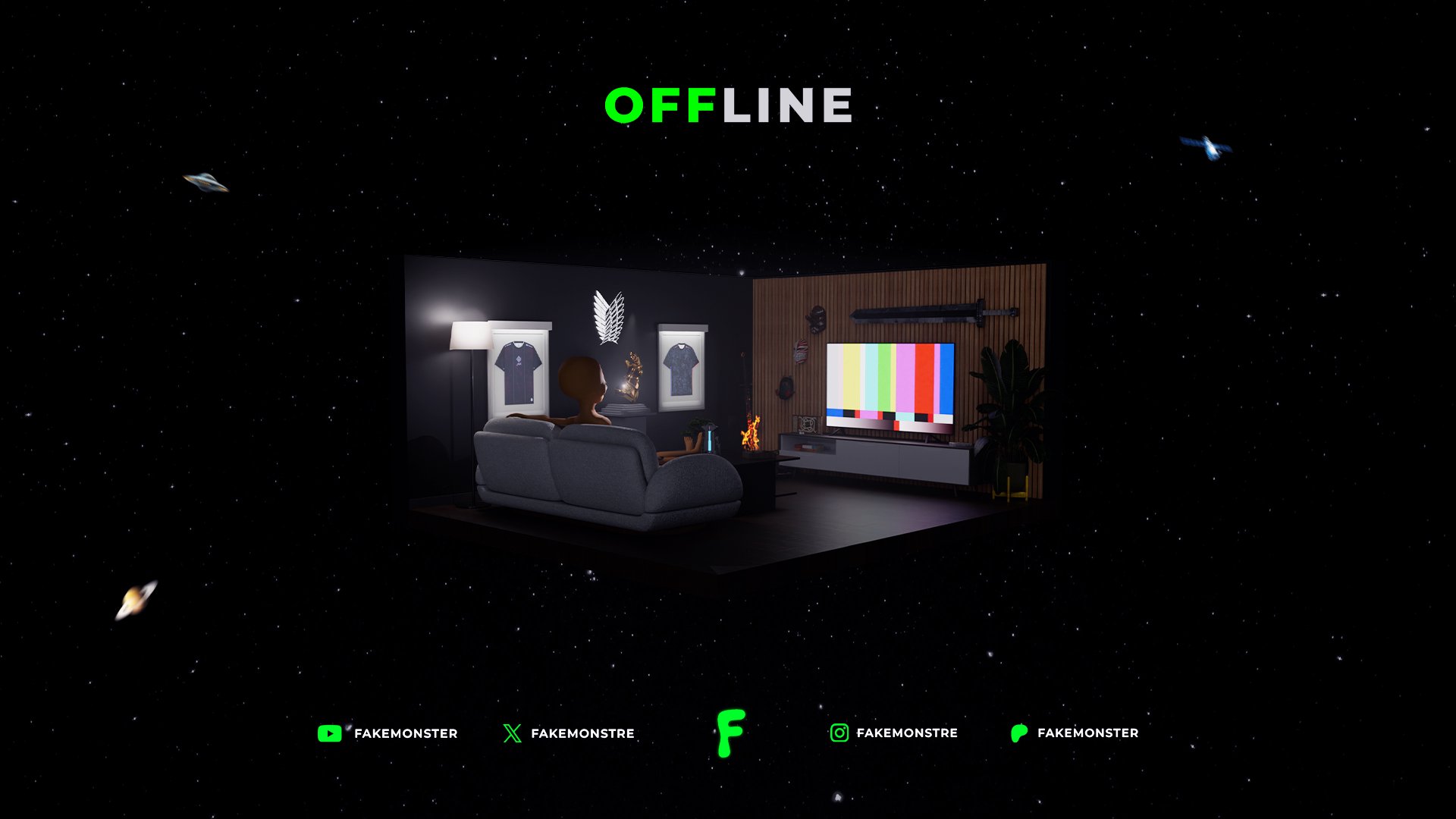 Fakemonster Offline Background
