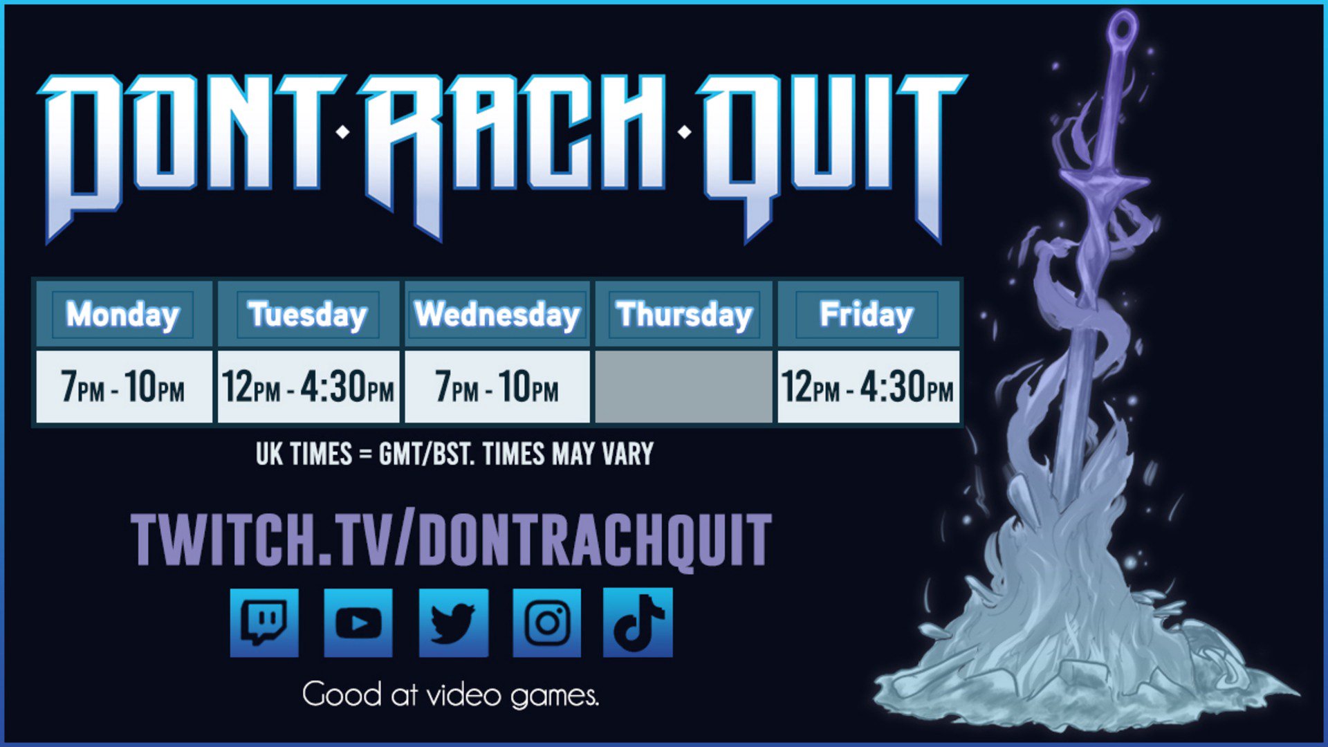 DontRachQuit Offline Background