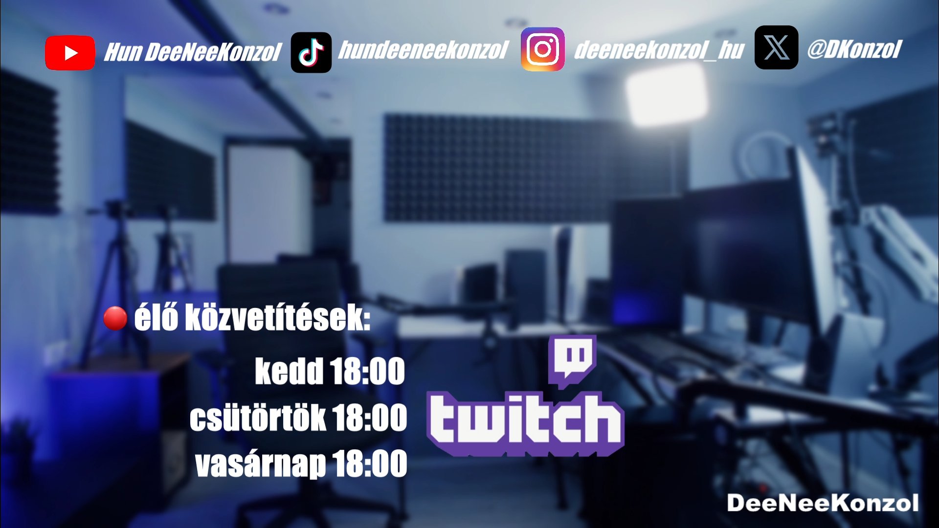 DeeNeeKonzol Offline Background