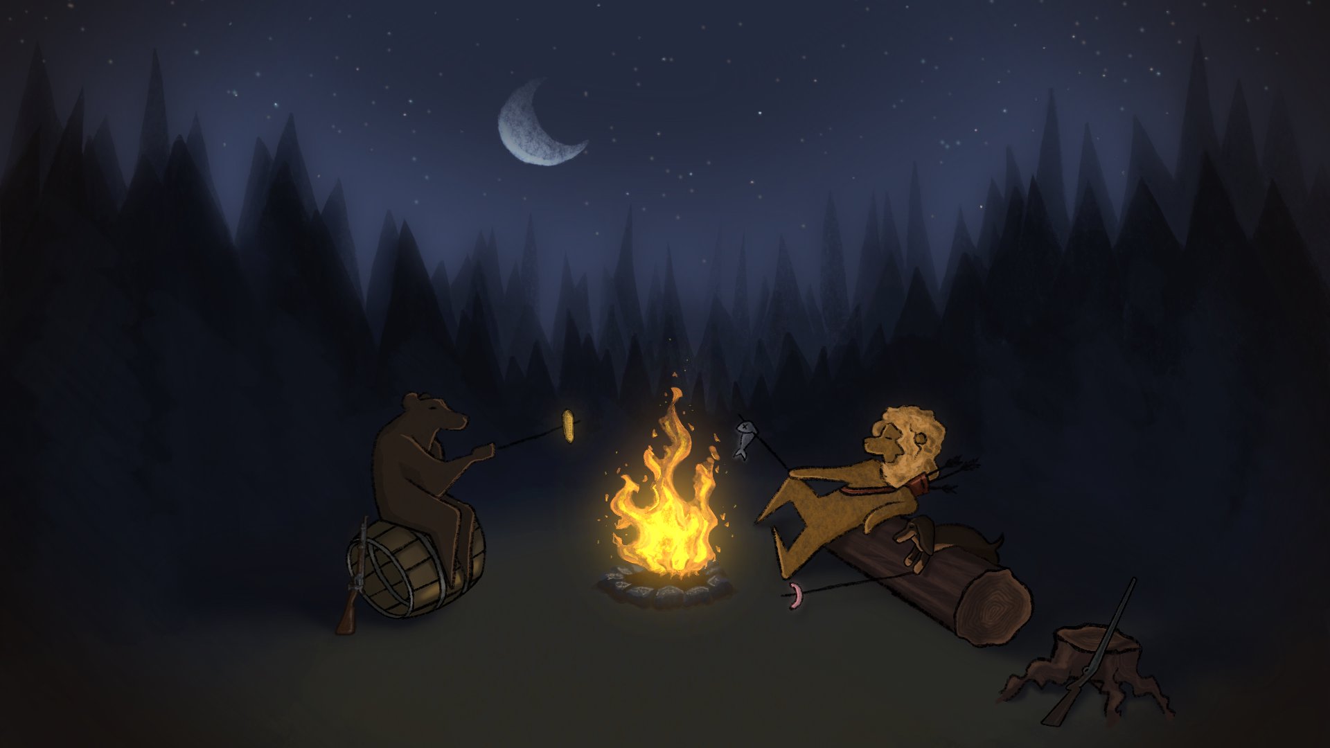BEAR3LROLL Offline Background