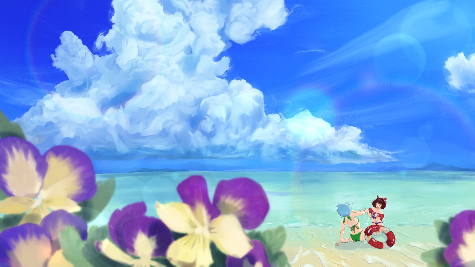あおえちゃん Offline Background