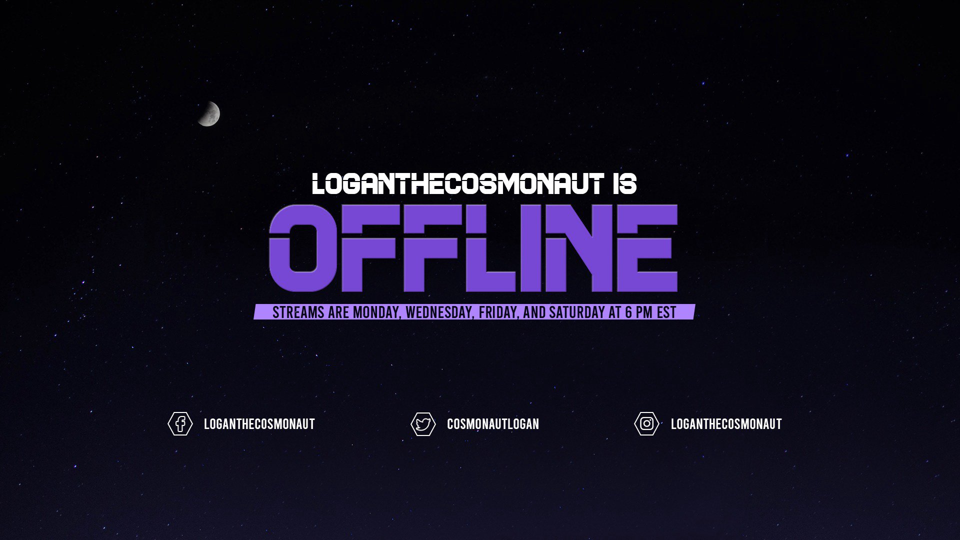 LoganTheCosmonaut Offline Background