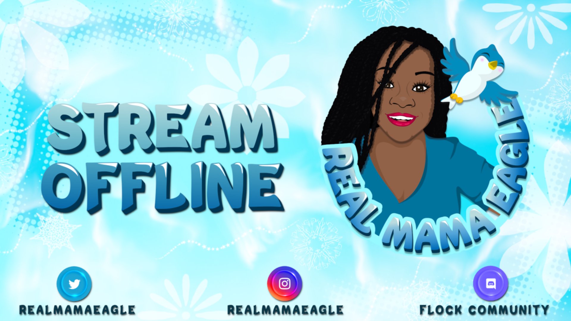 RealMamaEagle Offline Background