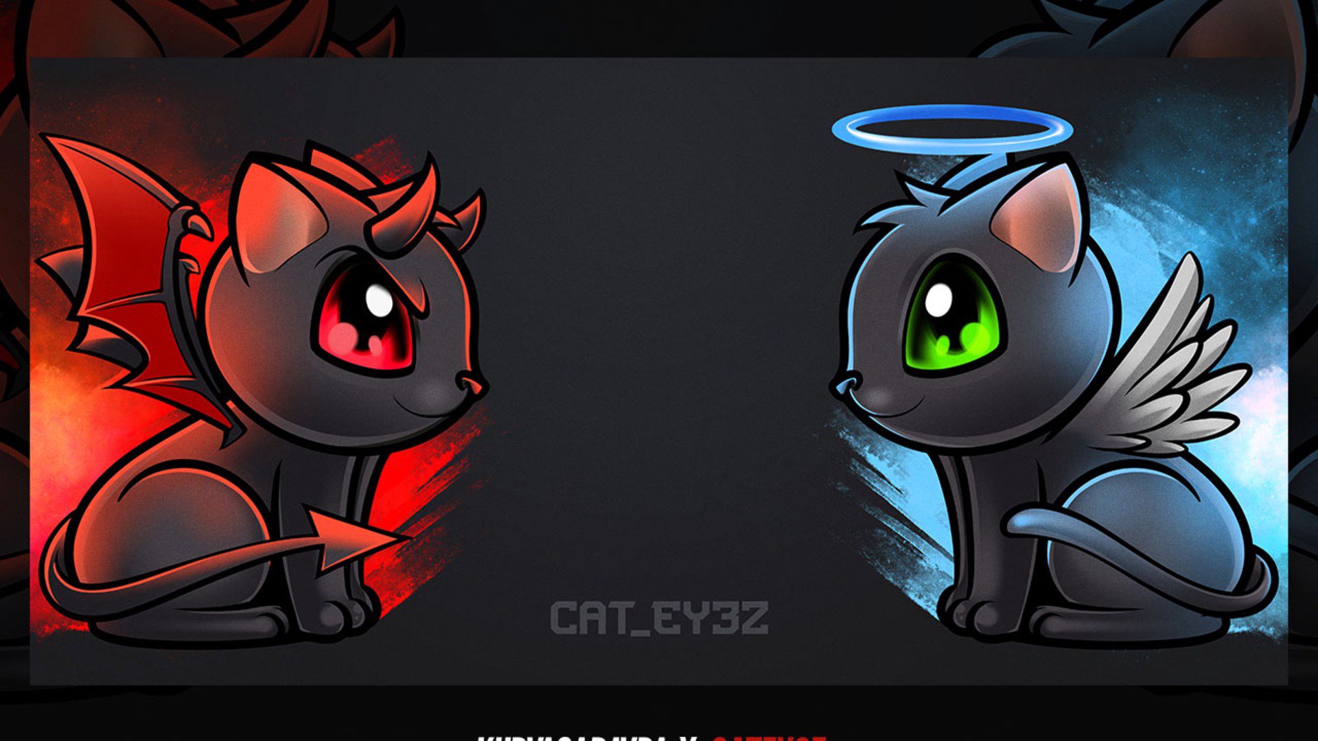 Cat_Ey3z Offline Background