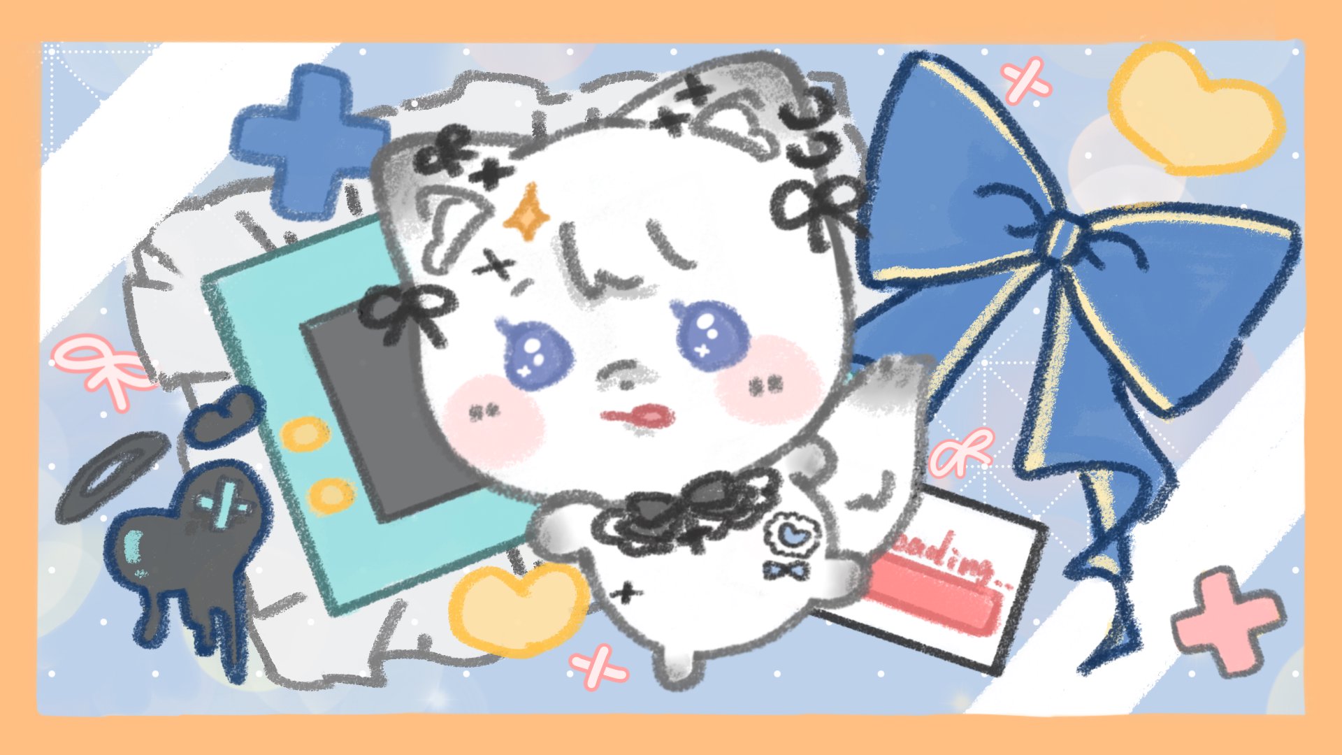嬡月月 Offline Background