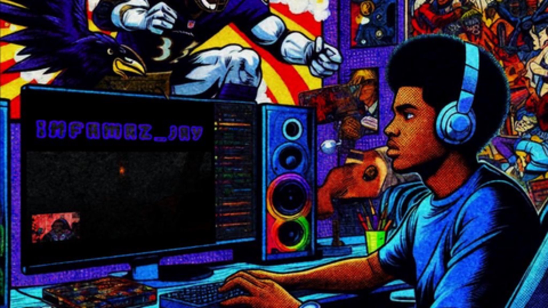 InFamazJay Offline Background