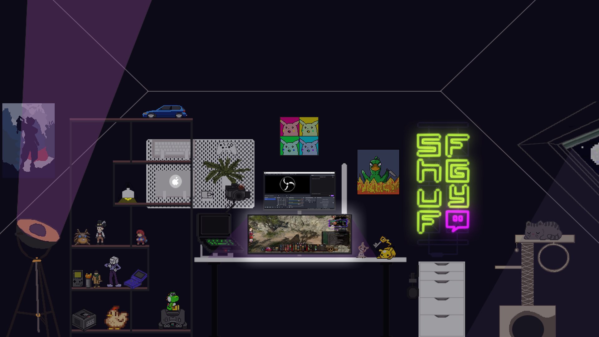 shuffgy Offline Background