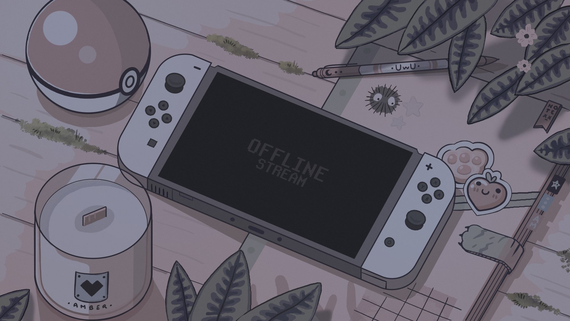 mjheart Offline Background