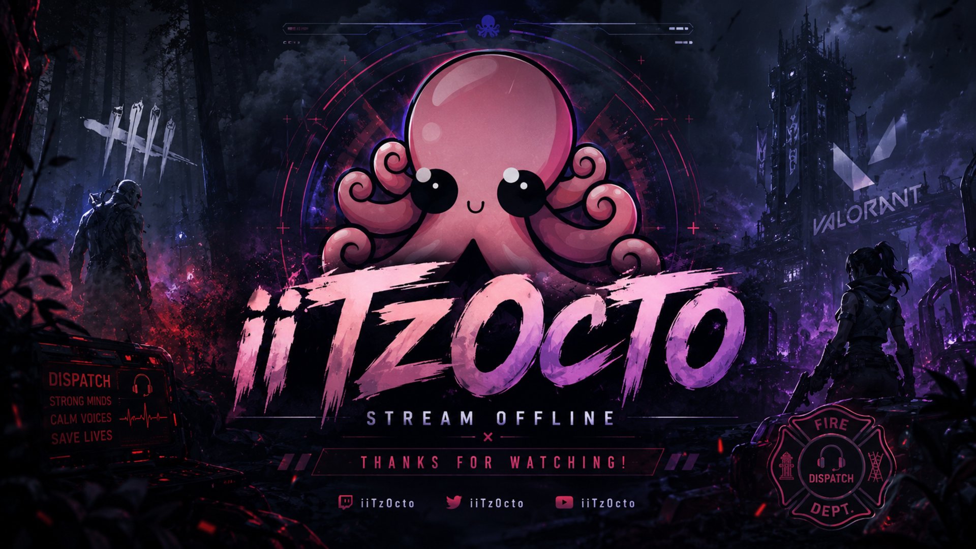 iiTzOcto Offline Background