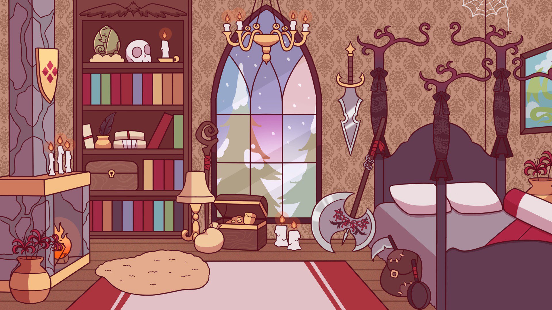 AruSilverfang Offline Background