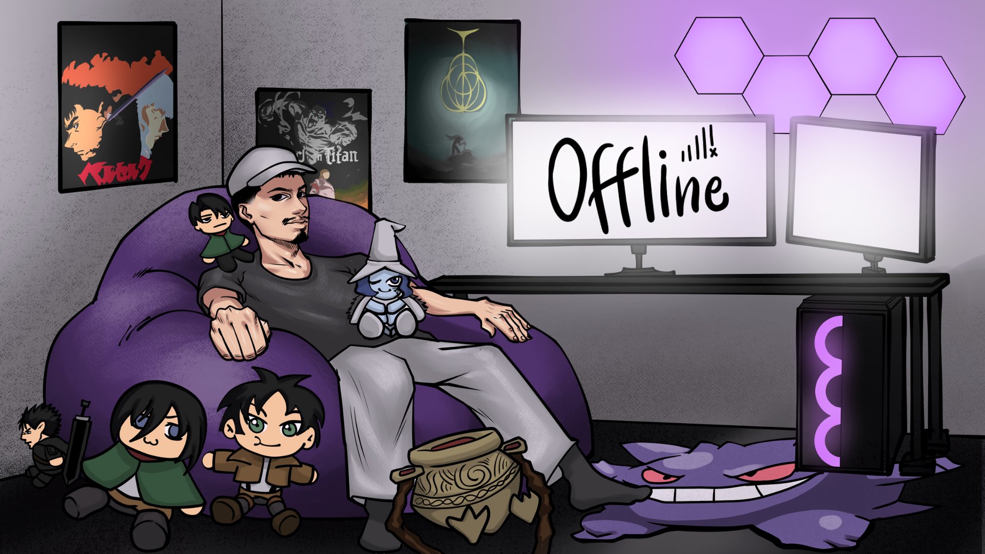 Cloyouss Offline Background