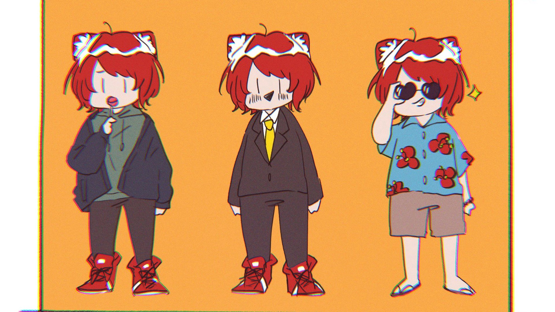 いぬねこさん Offline Background