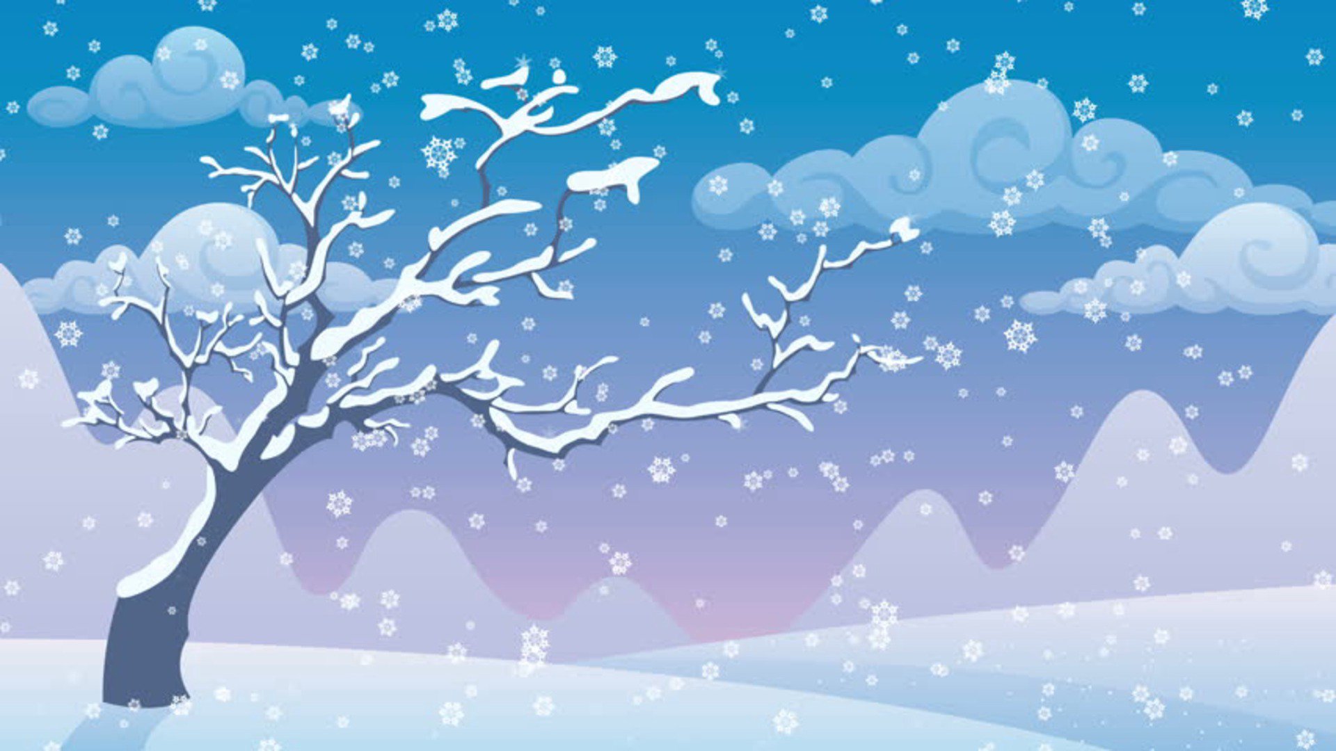 Snowflake_Yuuki Offline Background