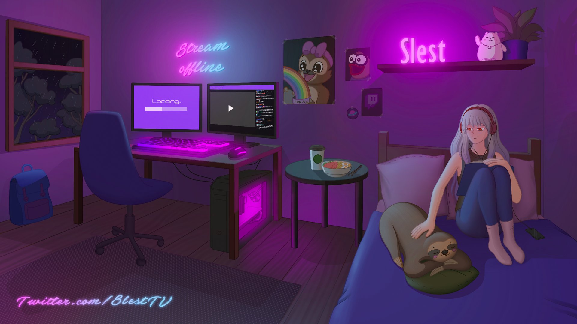 Slest Offline Background