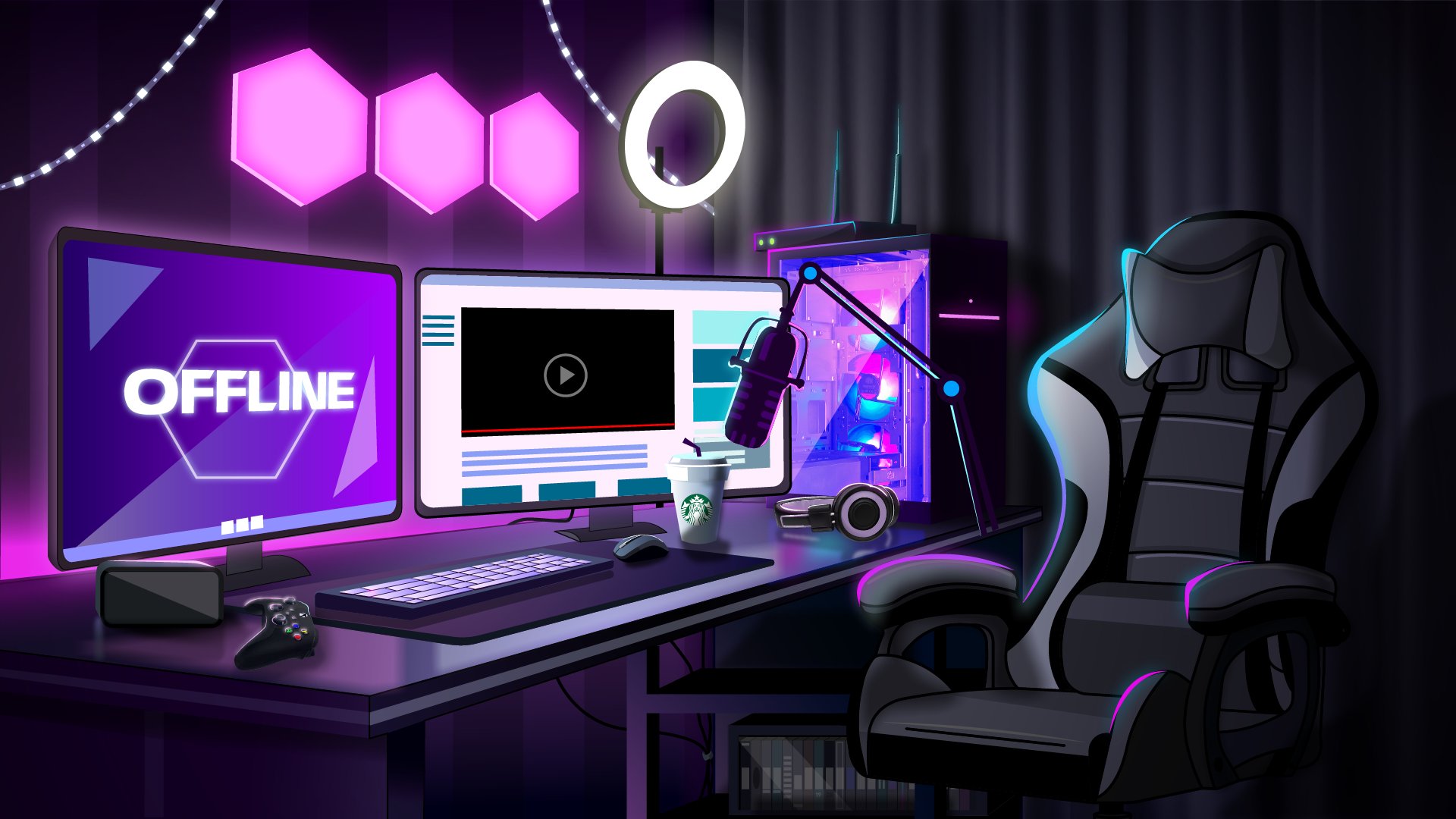 MrPie44 Offline Background