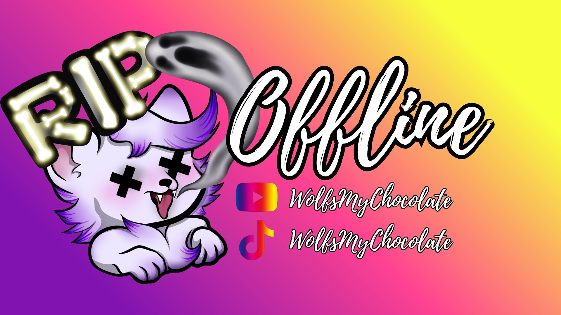 WolfsMyChocolate Offline Background