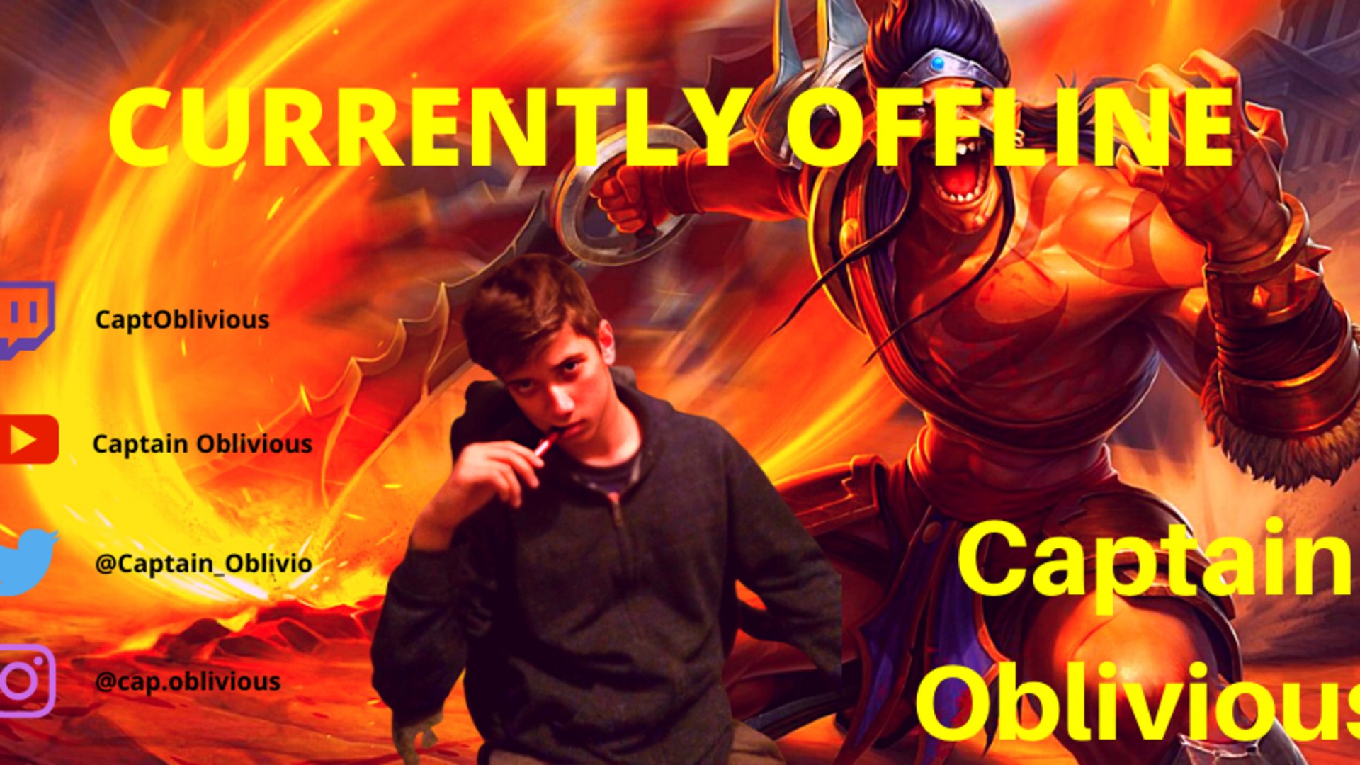 CaptOblivious Offline Background