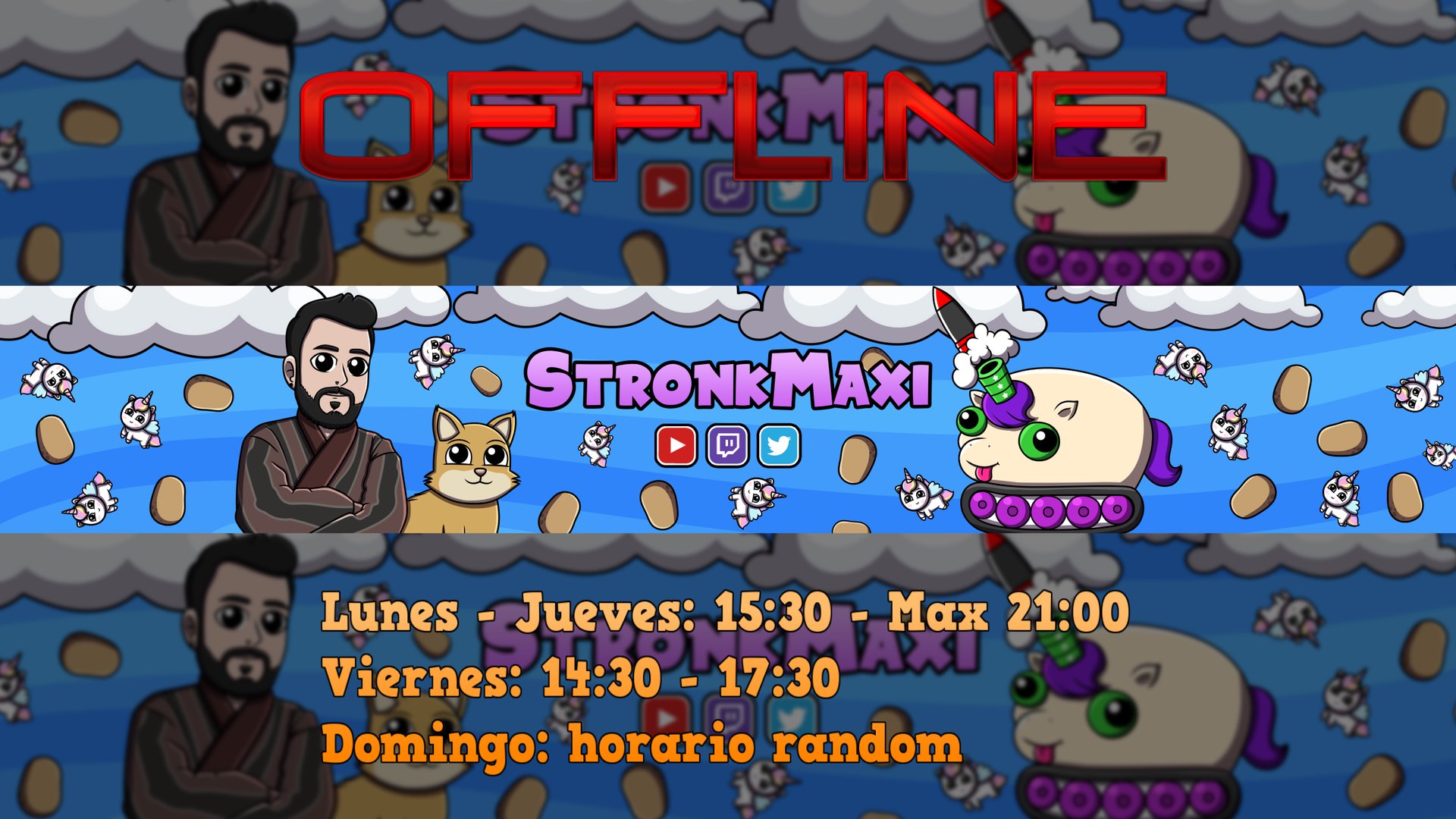 StronkMaxi Offline Background