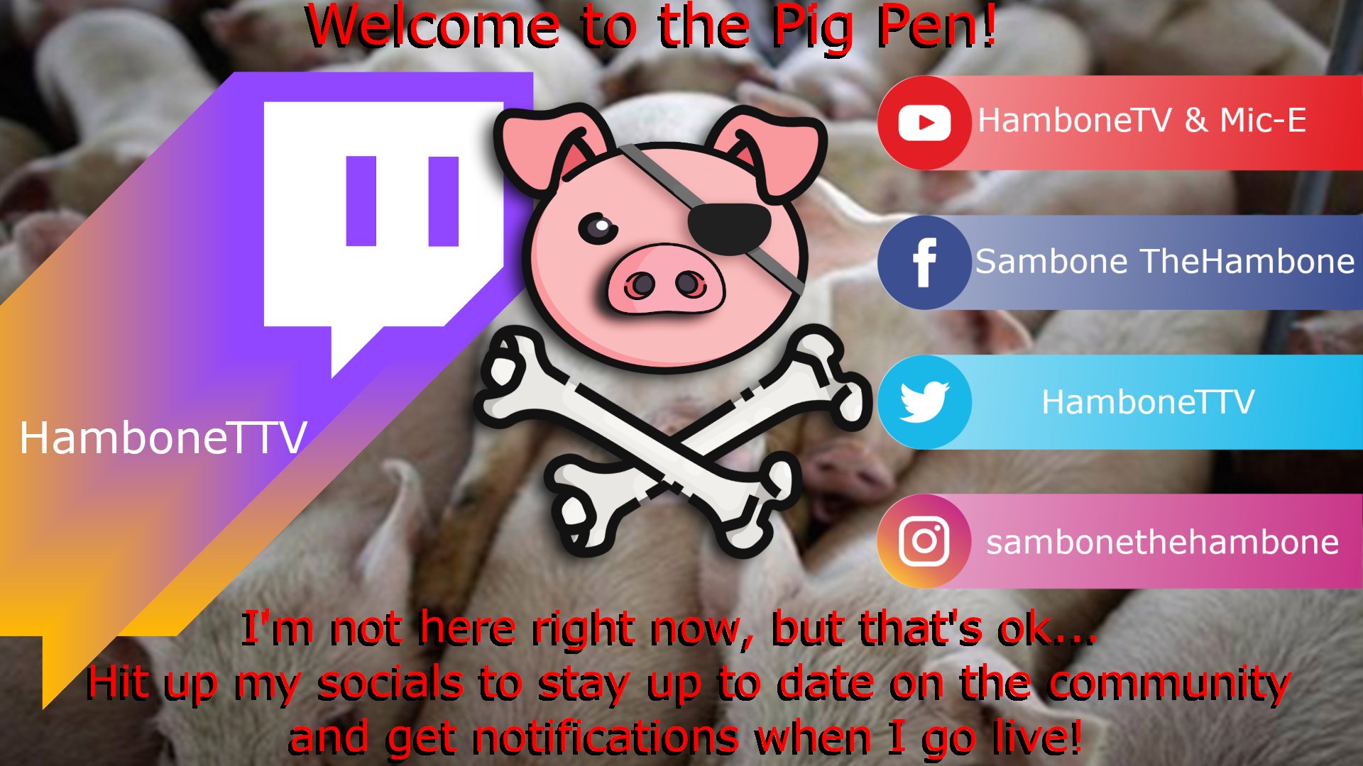 HamboneTTV Offline Background