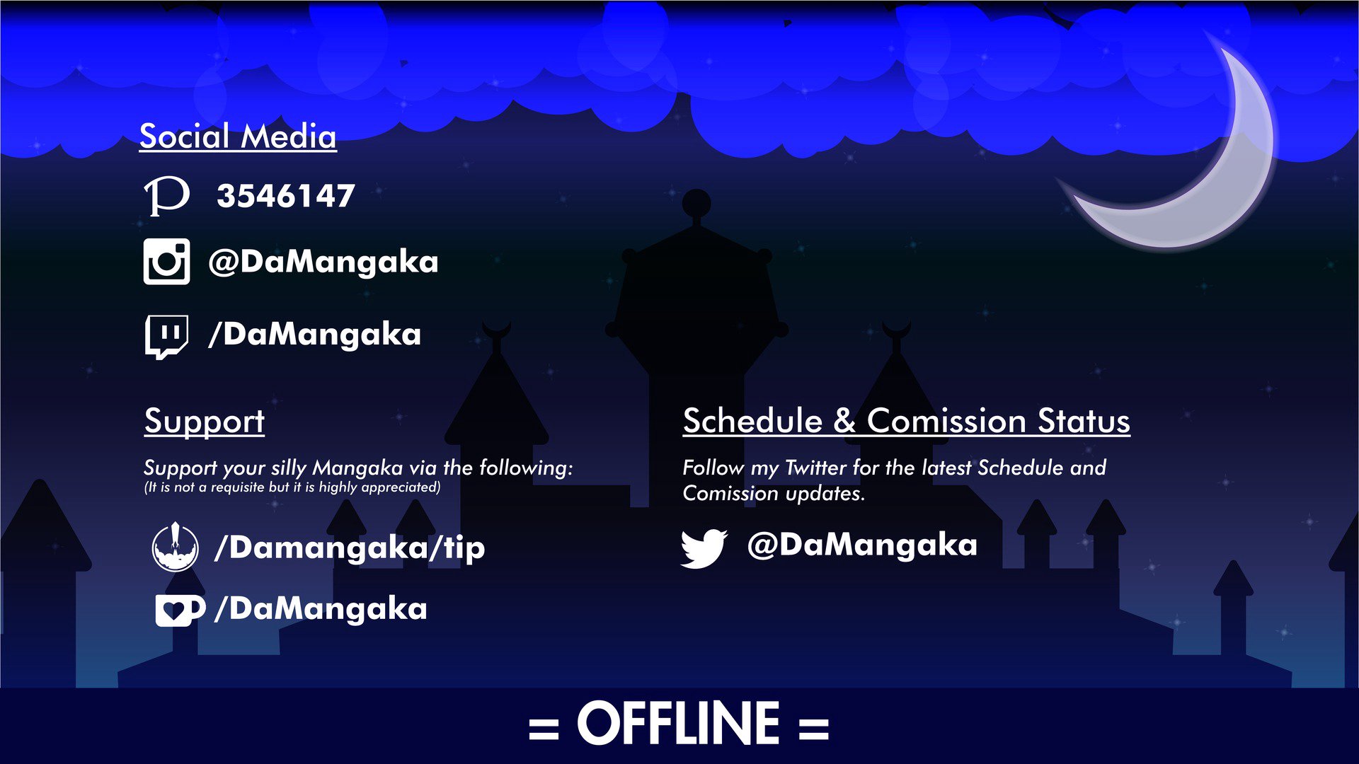 DaMangaka Offline Background