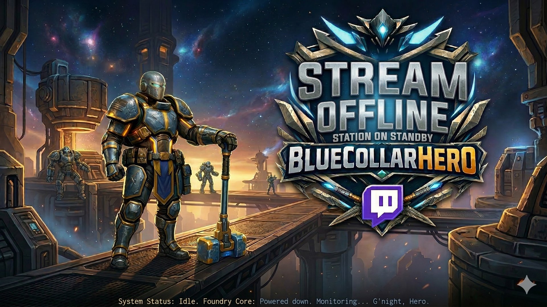 BlueCollarHero88 Offline Background
