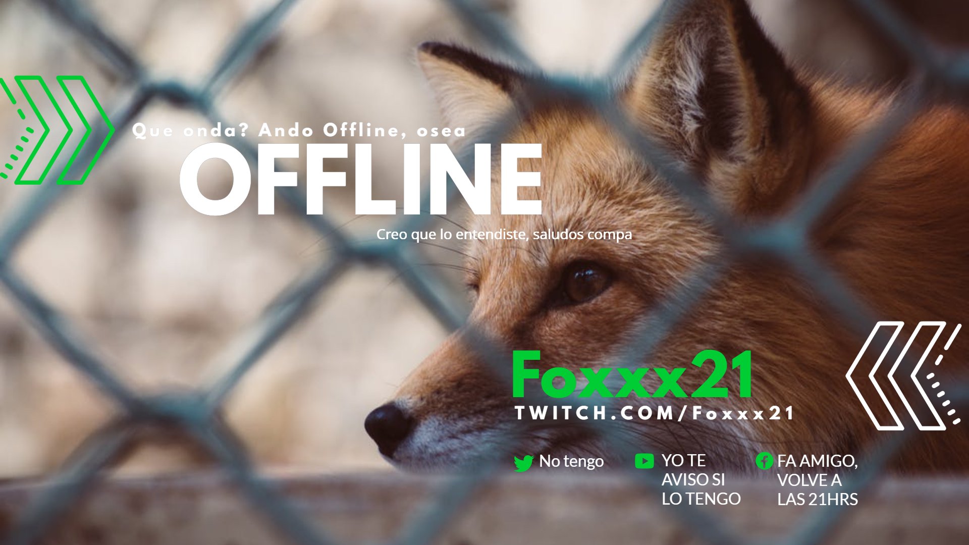 Foxxx21 Offline Background
