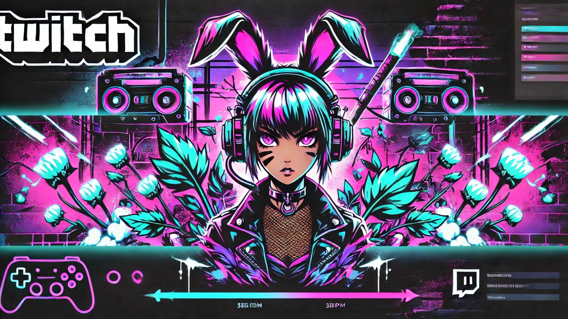 bossbunnyxo Offline Background