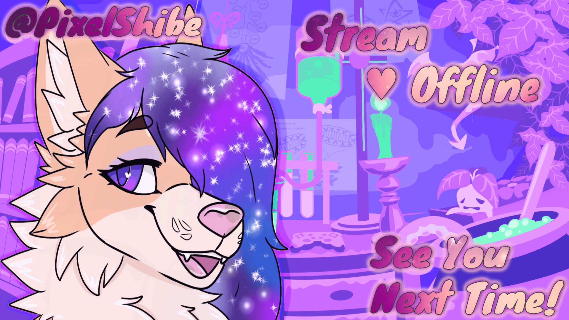 PixelShiba Offline Background