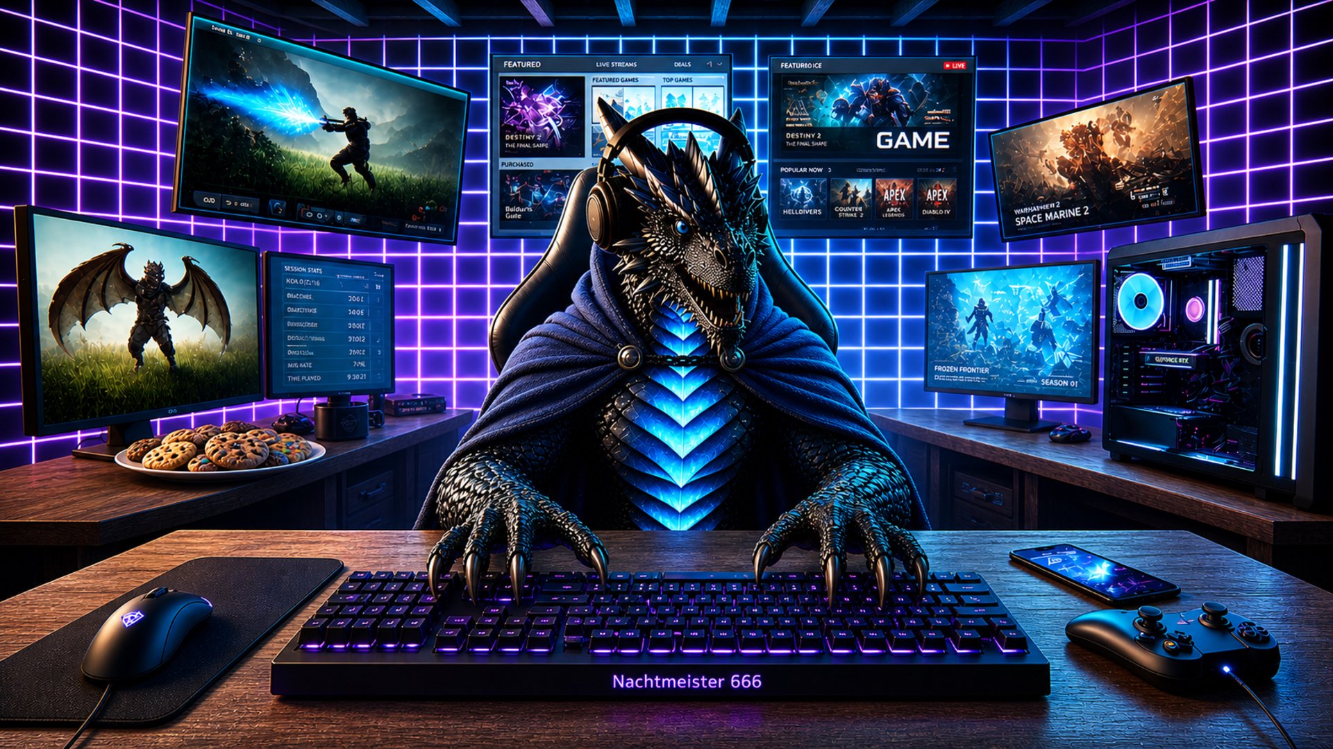 Nachtmeister666 Offline Background