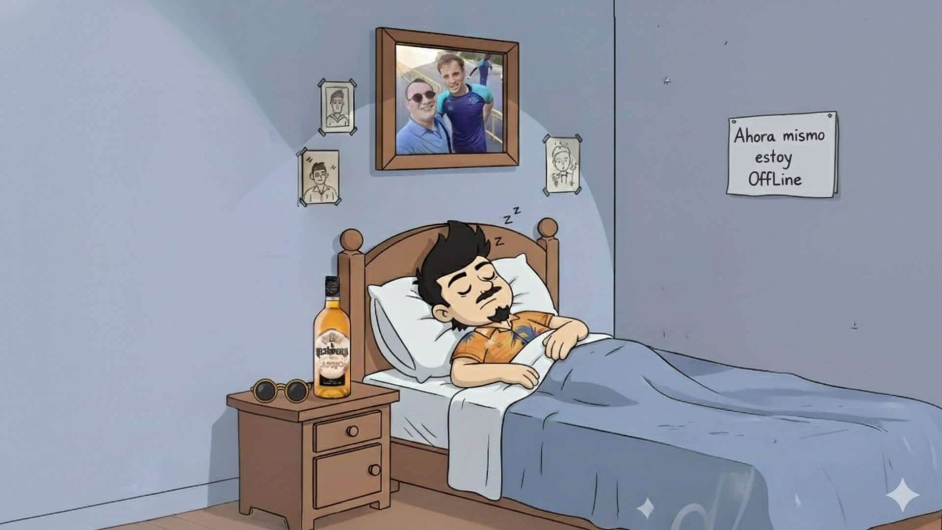 AlexDeUve Offline Background