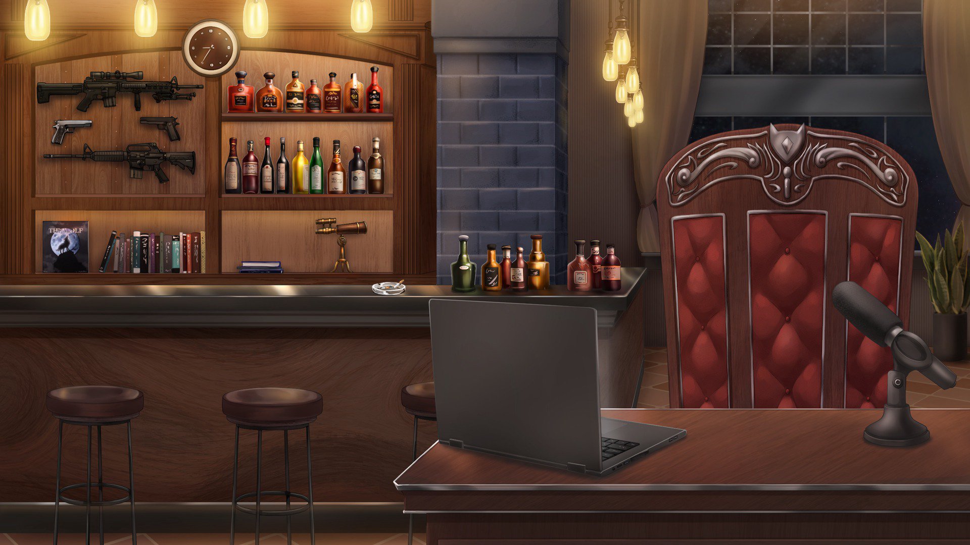 千羽哮月 Offline Background