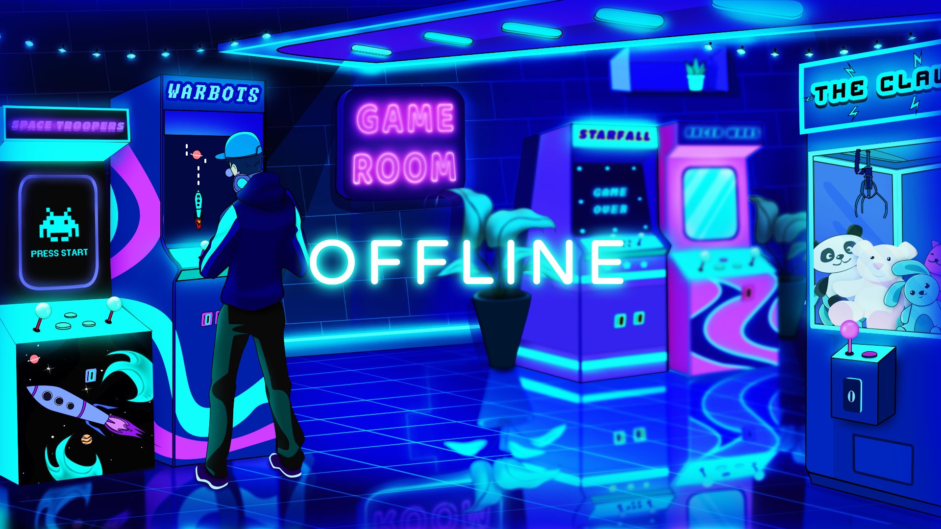 NastyArcadeTv Offline Background