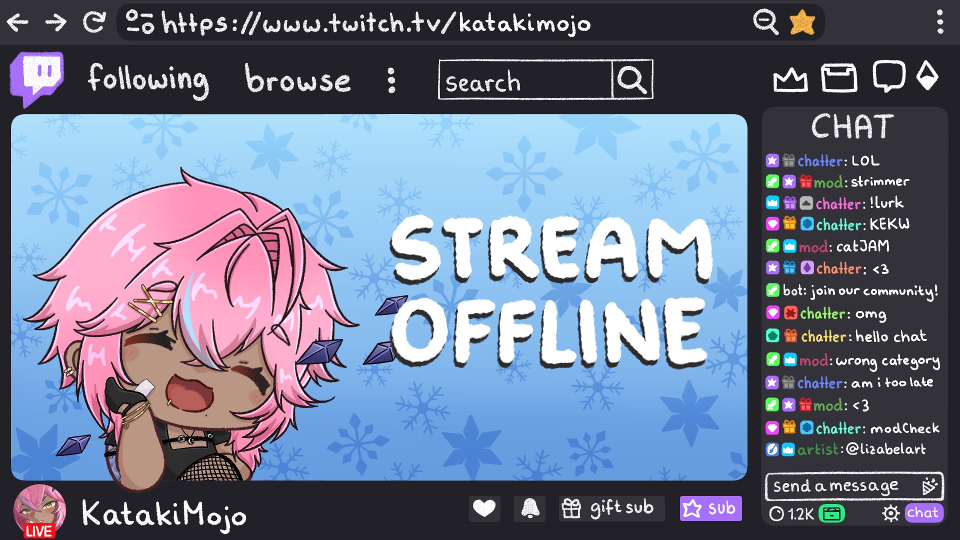 KatakiMojo Offline Background
