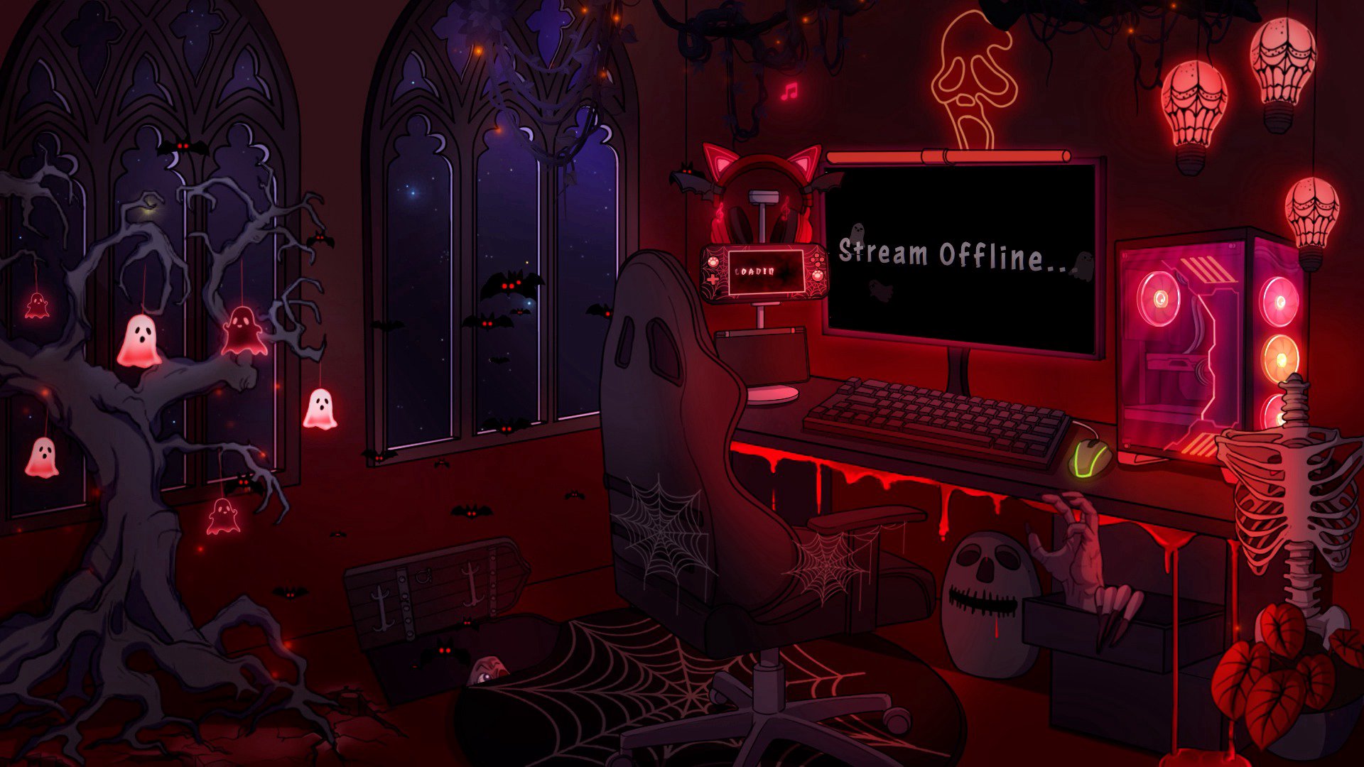 MooncakeBlondie Offline Background
