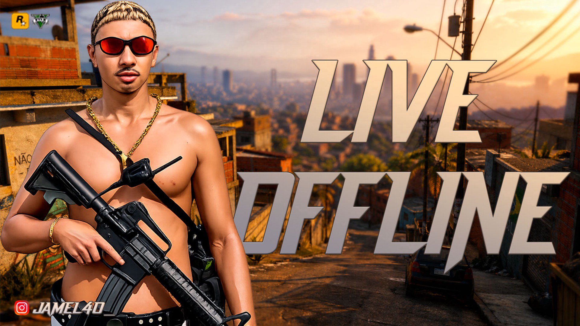 jamel4o_ Offline Background
