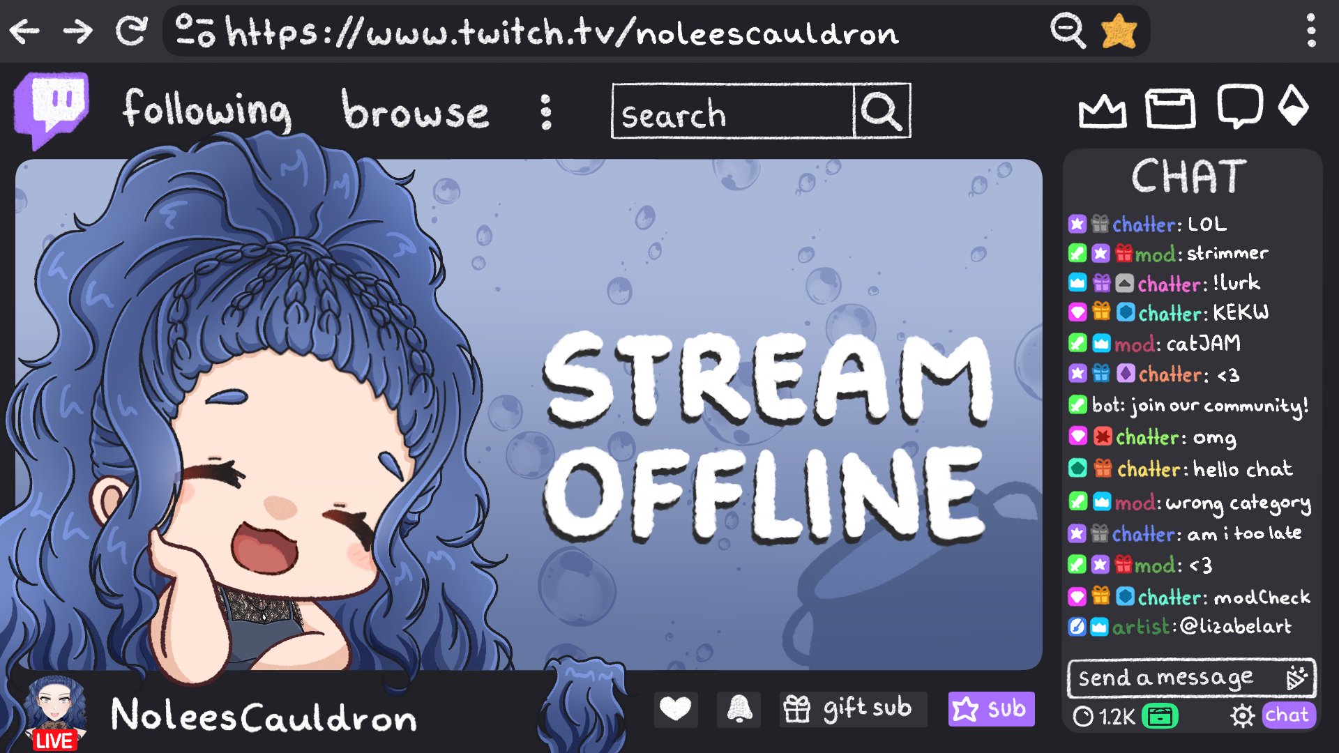 NoleesCauldron Offline Background
