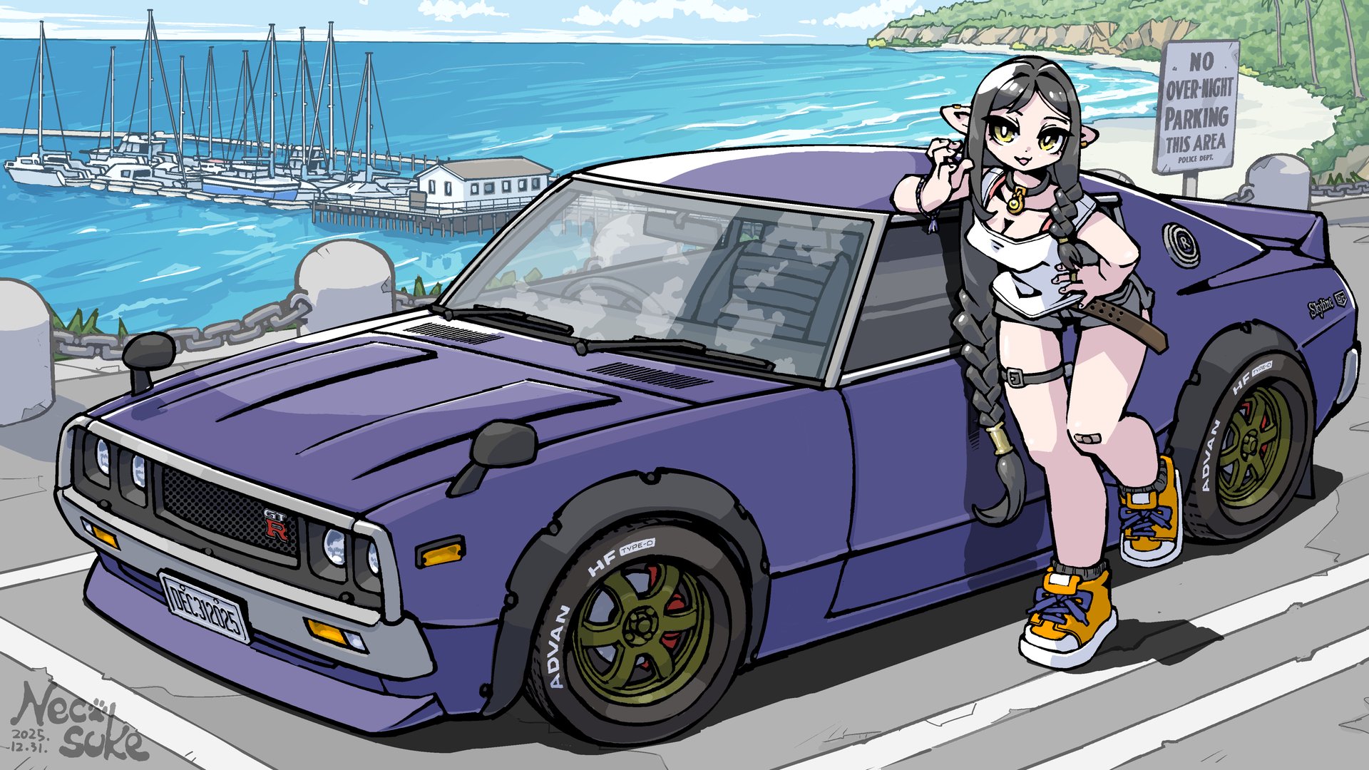 LunaLeli Offline Background
