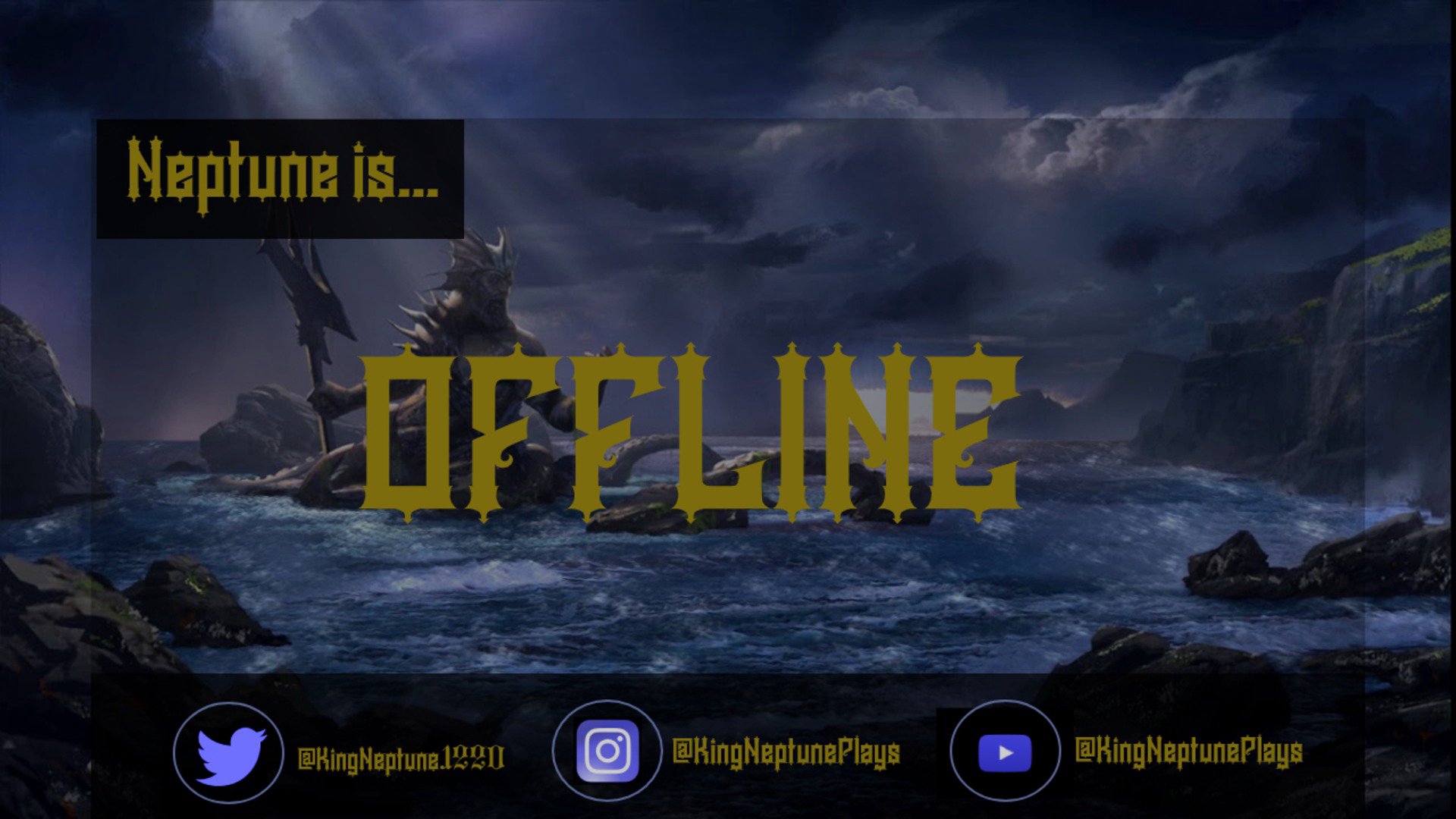 KingNeptunePlays Offline Background