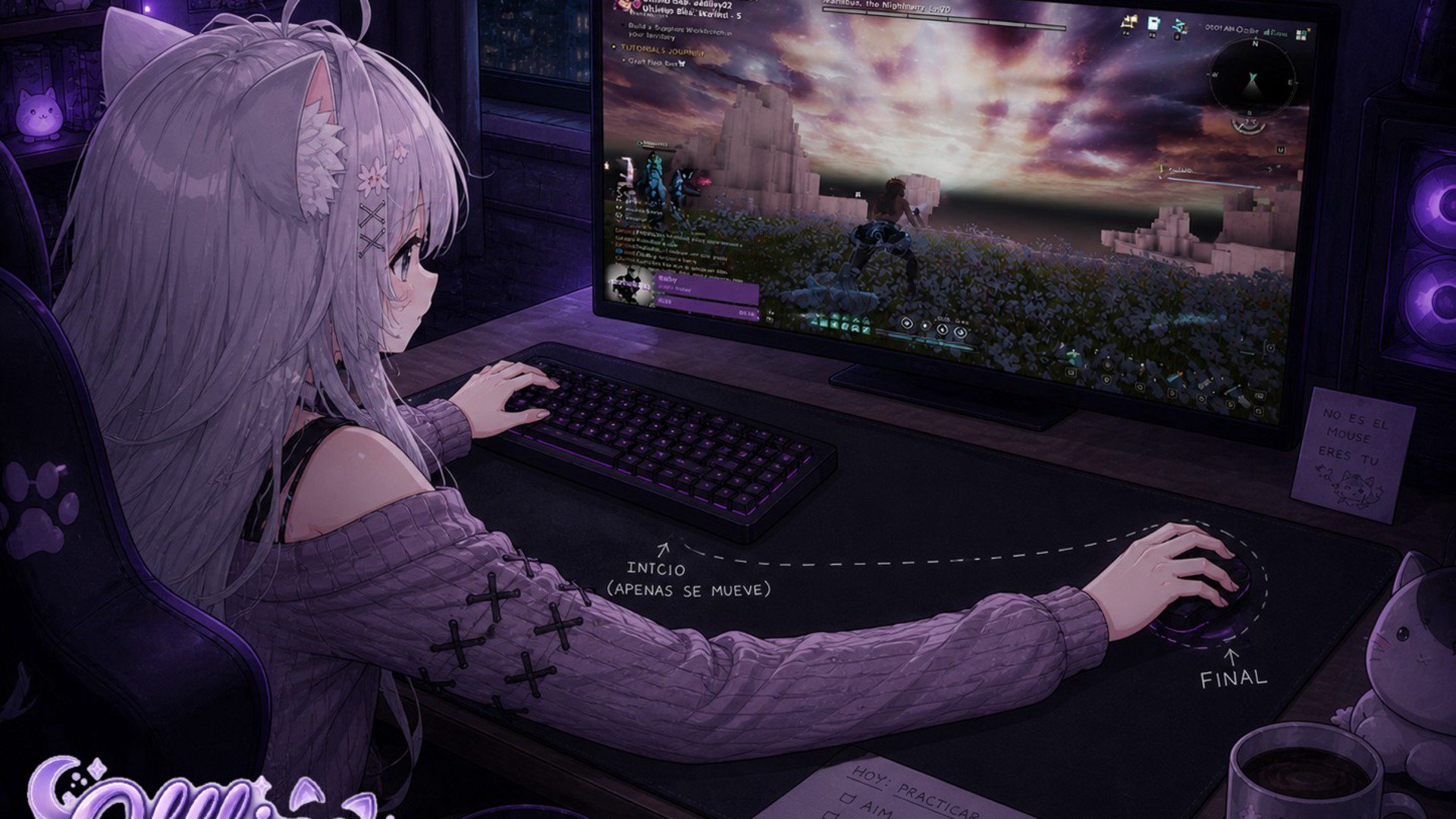 Hellovivichan Offline Background