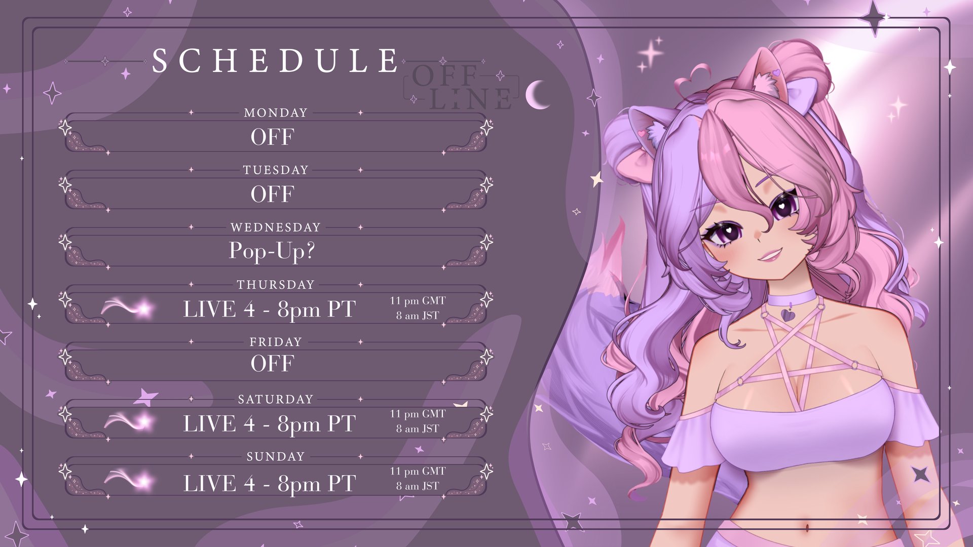 LilCupcakeKilla Offline Background