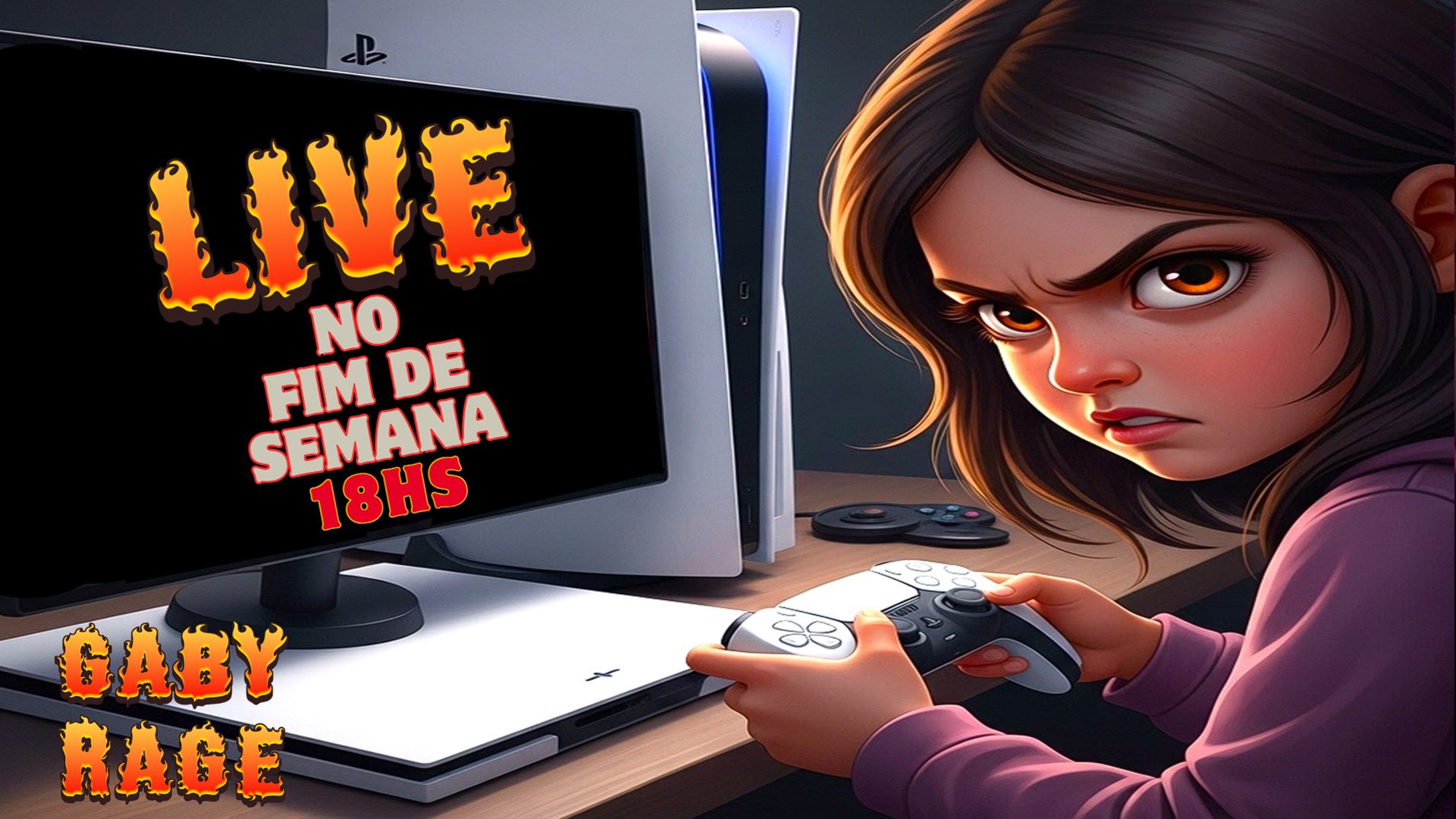 Gaby_Rage Offline Background